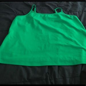 GREEN TANK CAMI